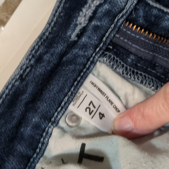 Loft High waist flare cropped jeans - Picture 7 of 14